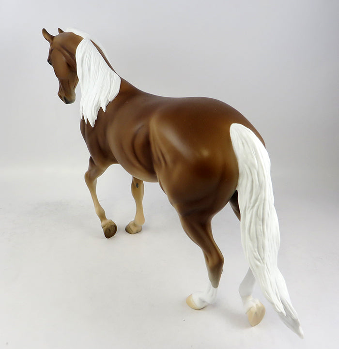 PATTERSON-OOAK PALOMINO THOROUGHBRED MODEL HORSE 11/22/16