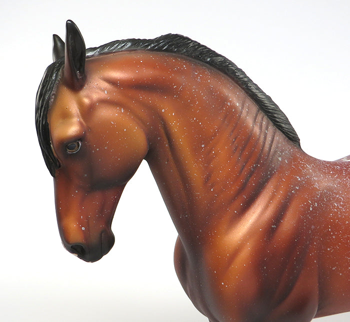 TANZANIA-OOAK BAY SNOWFLAKE APPALOOSA ANDALUSIAN MODEL HORSE 6/9