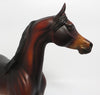 NOSFERATU~OOAK BAY ARABIAN MODEL HORSE BY DAWN QUICK 10/27/17