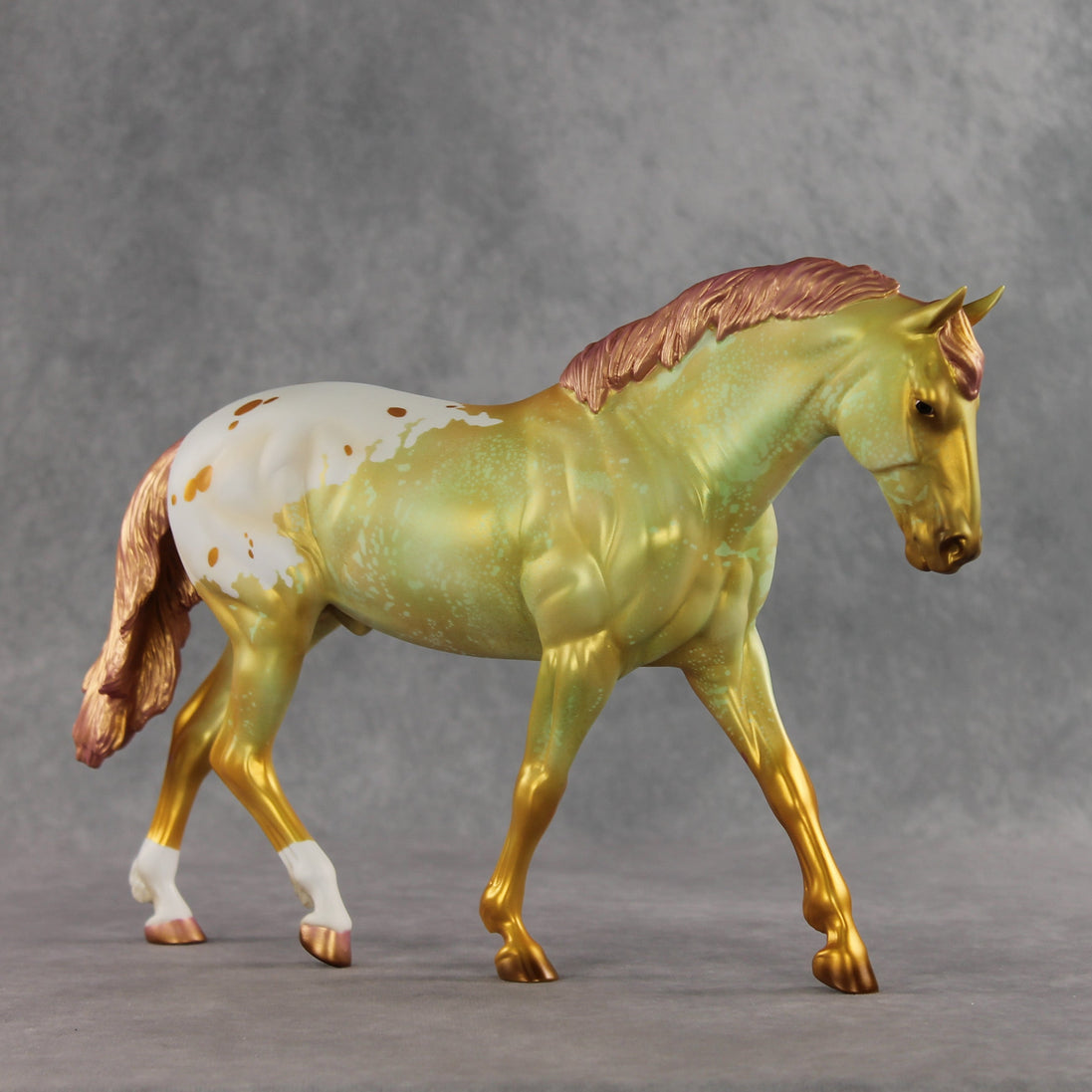 I Miss You, I'm Sorry OOAK FCM Irish Draught by Kristen Cermele VV26