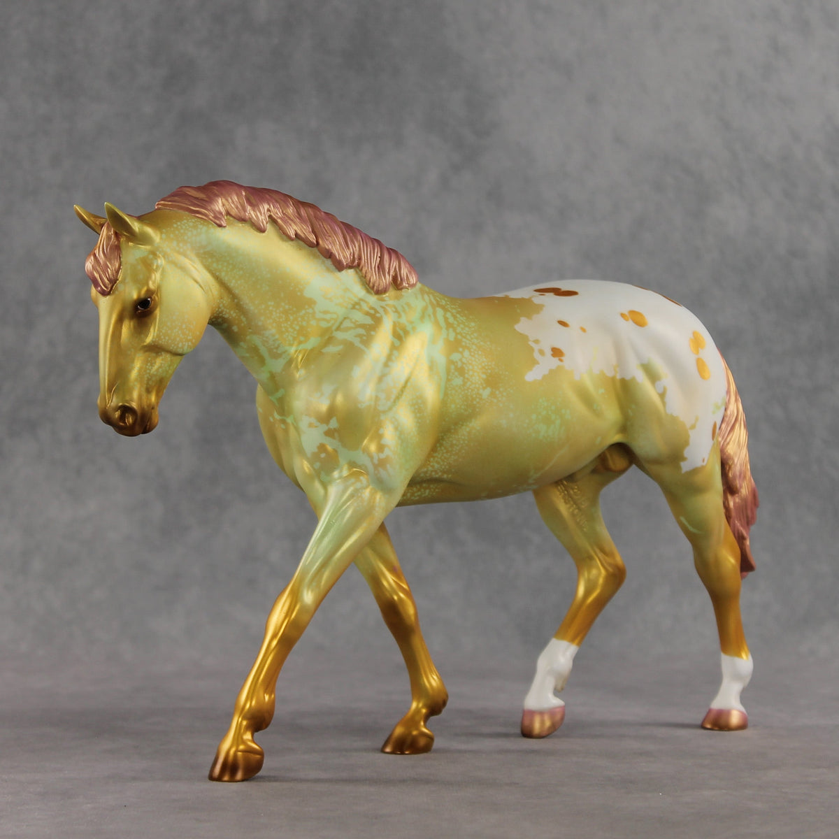 I Miss You, I'm Sorry OOAK FCM Irish Draught by Kristen Cermele VV26