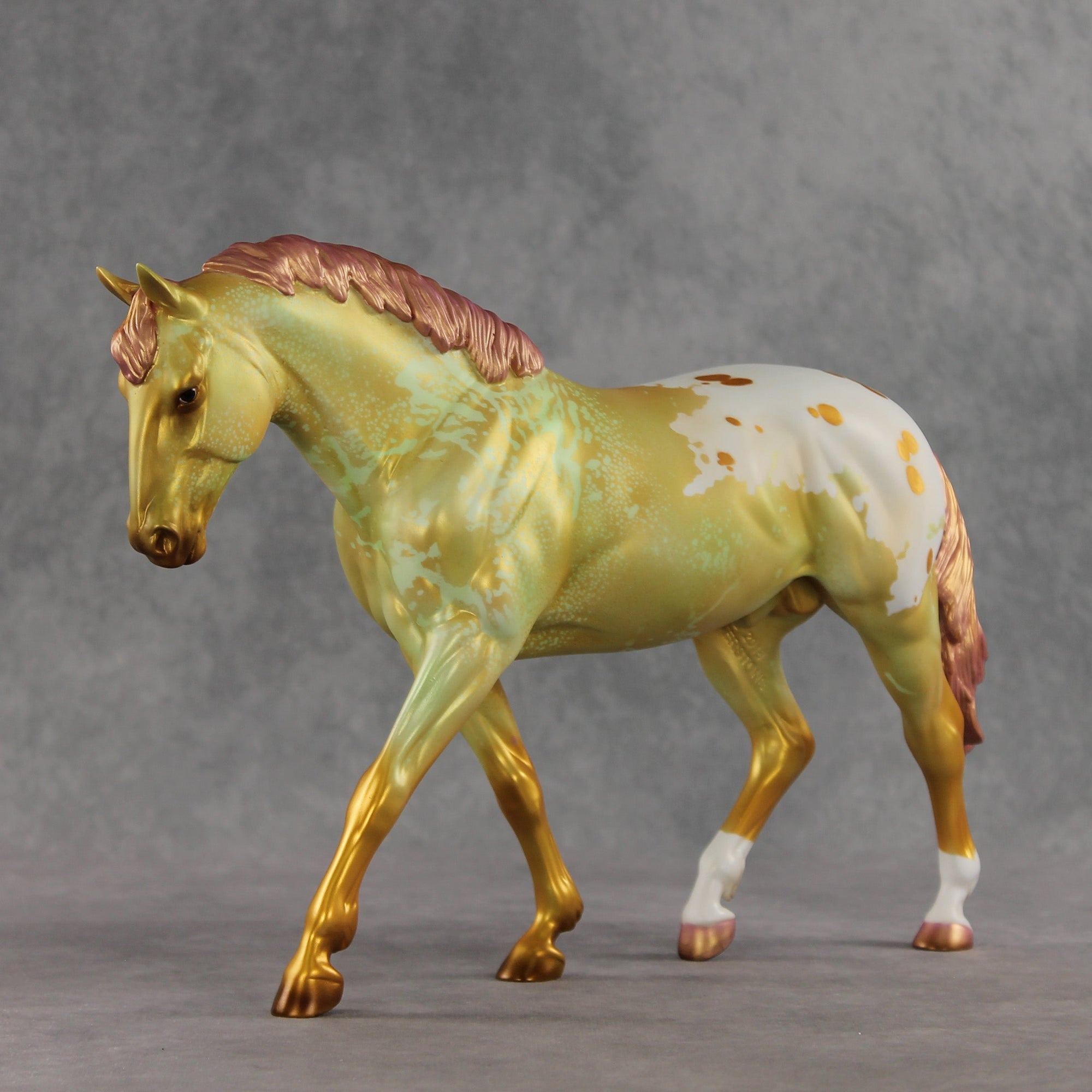 I Miss You, I'm Sorry OOAK FCM Irish Draught by Kristen Cermele VV26