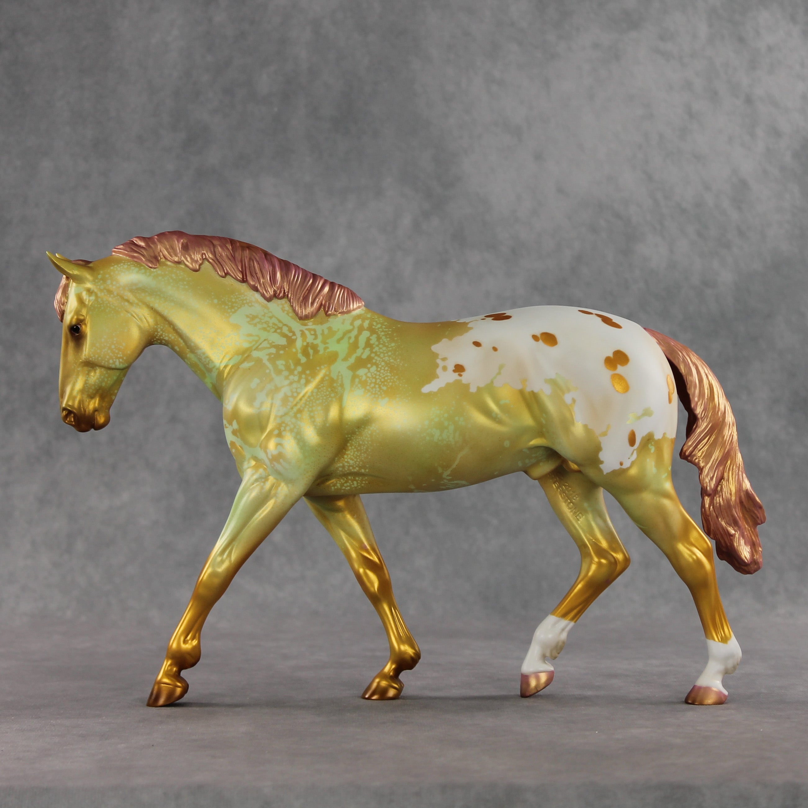 I Miss You, I'm Sorry OOAK FCM Irish Draught by Kristen Cermele VV26