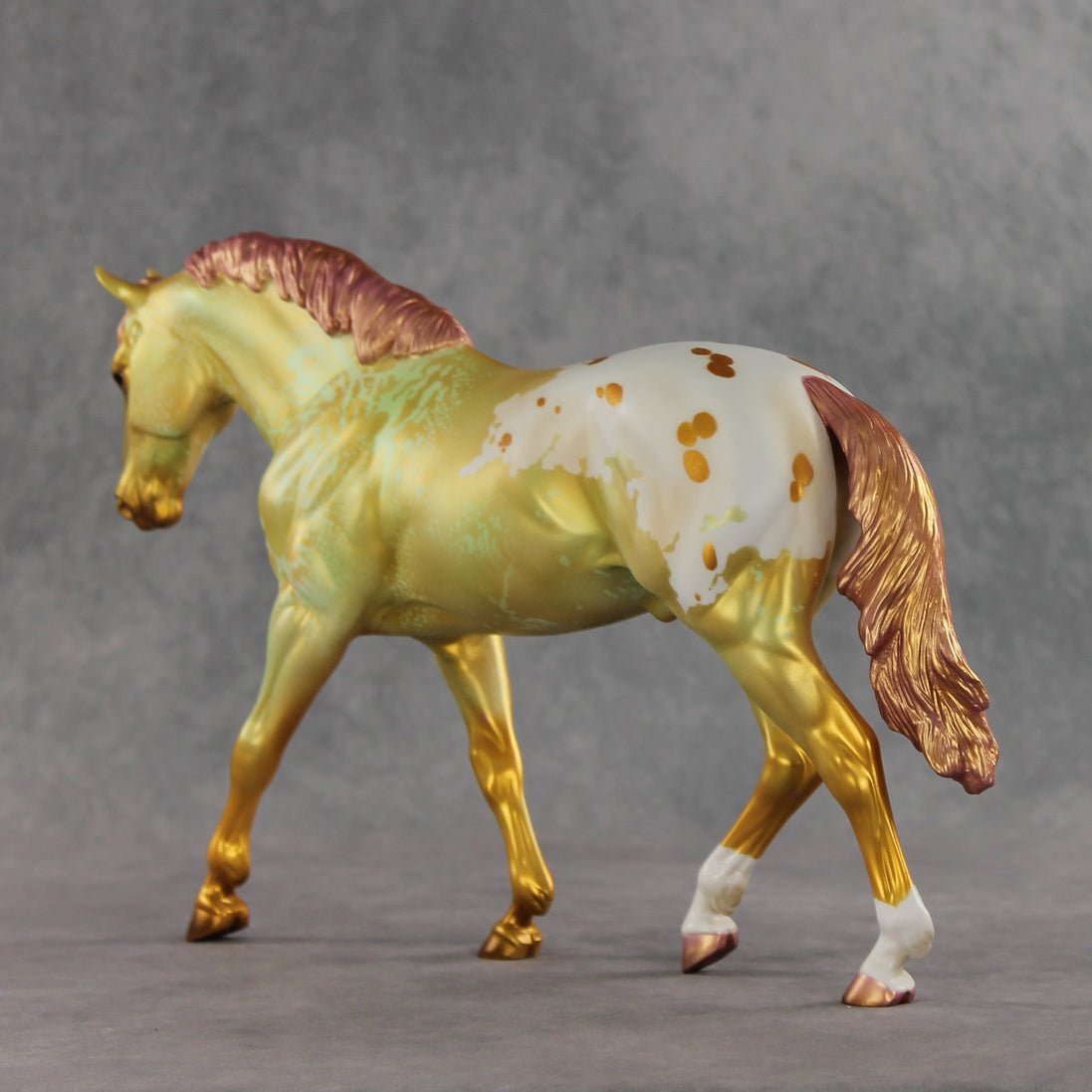 I Miss You, I'm Sorry OOAK FCM Irish Draught by Kristen Cermele VV26