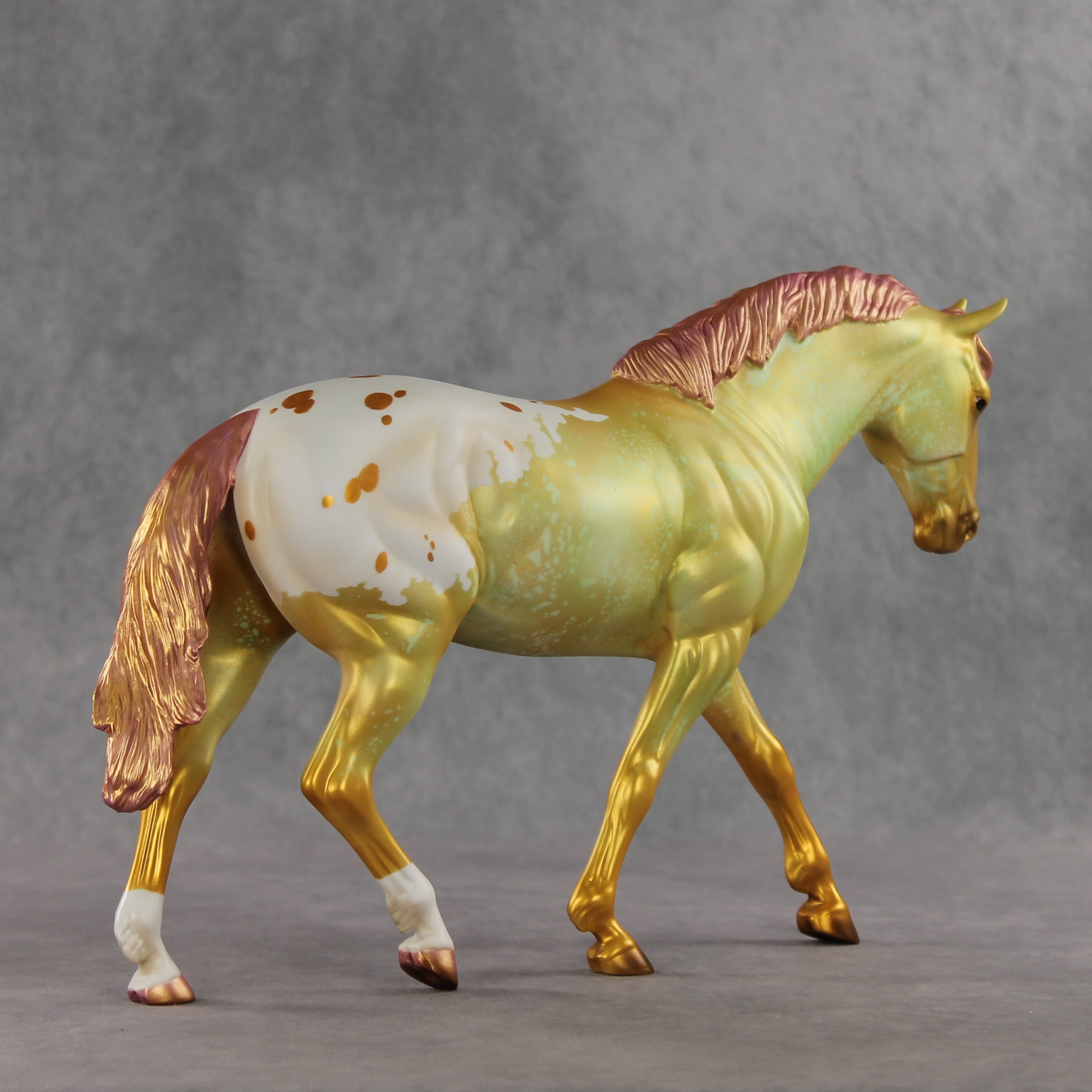 I Miss You, I'm Sorry OOAK FCM Irish Draught by Kristen Cermele VV26