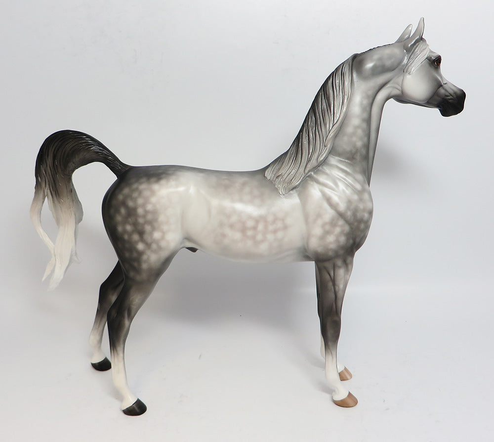 Impressive Star~OOAK star dapple arabian model horse 5/2
