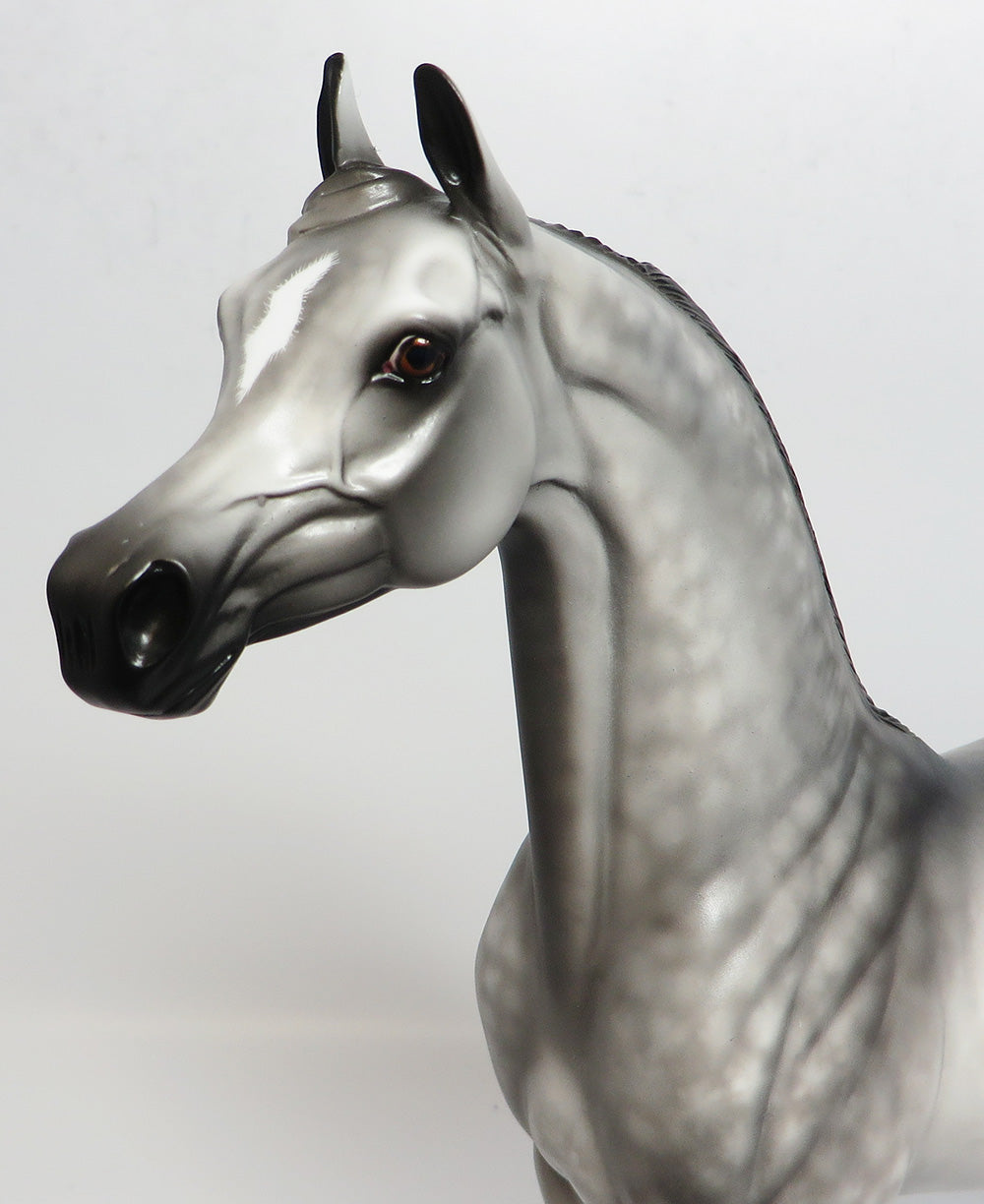 Impressive Star~OOAK star dapple arabian model horse 5/2