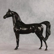 In Darkness OOAK Arabian Stallion by Ellen Robbins VV26