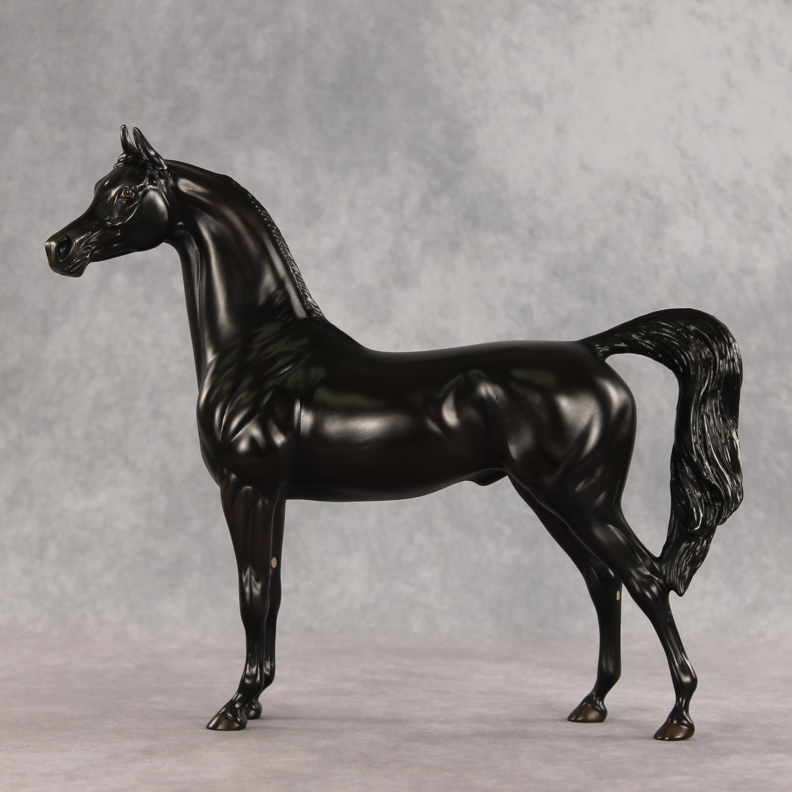 In Darkness OOAK Arabian Stallion by Ellen Robbins VV26