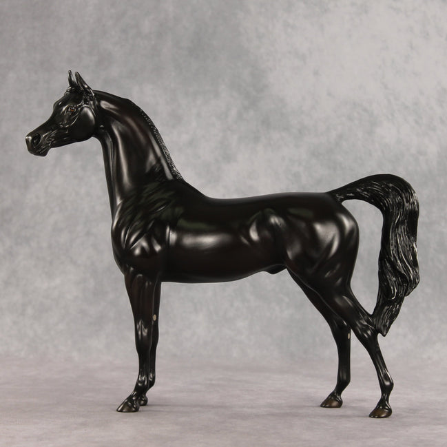 In Darkness OOAK Arabian Stallion by Ellen Robbins VV26