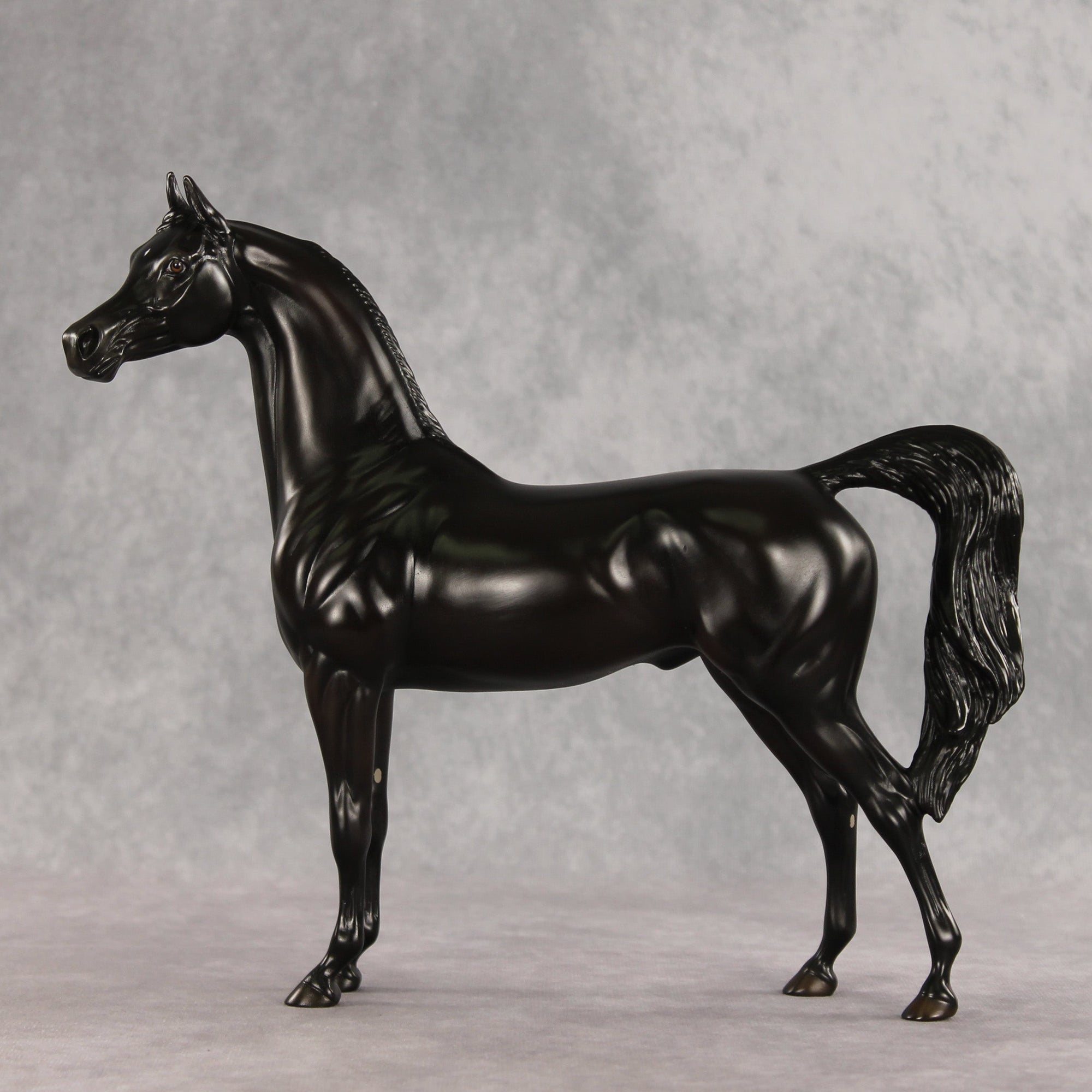 In Darkness OOAK Arabian Stallion by Ellen Robbins VV26