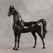 In Darkness OOAK Arabian Stallion by Ellen Robbins VV26