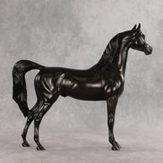 In Darkness OOAK Arabian Stallion by Ellen Robbins VV26