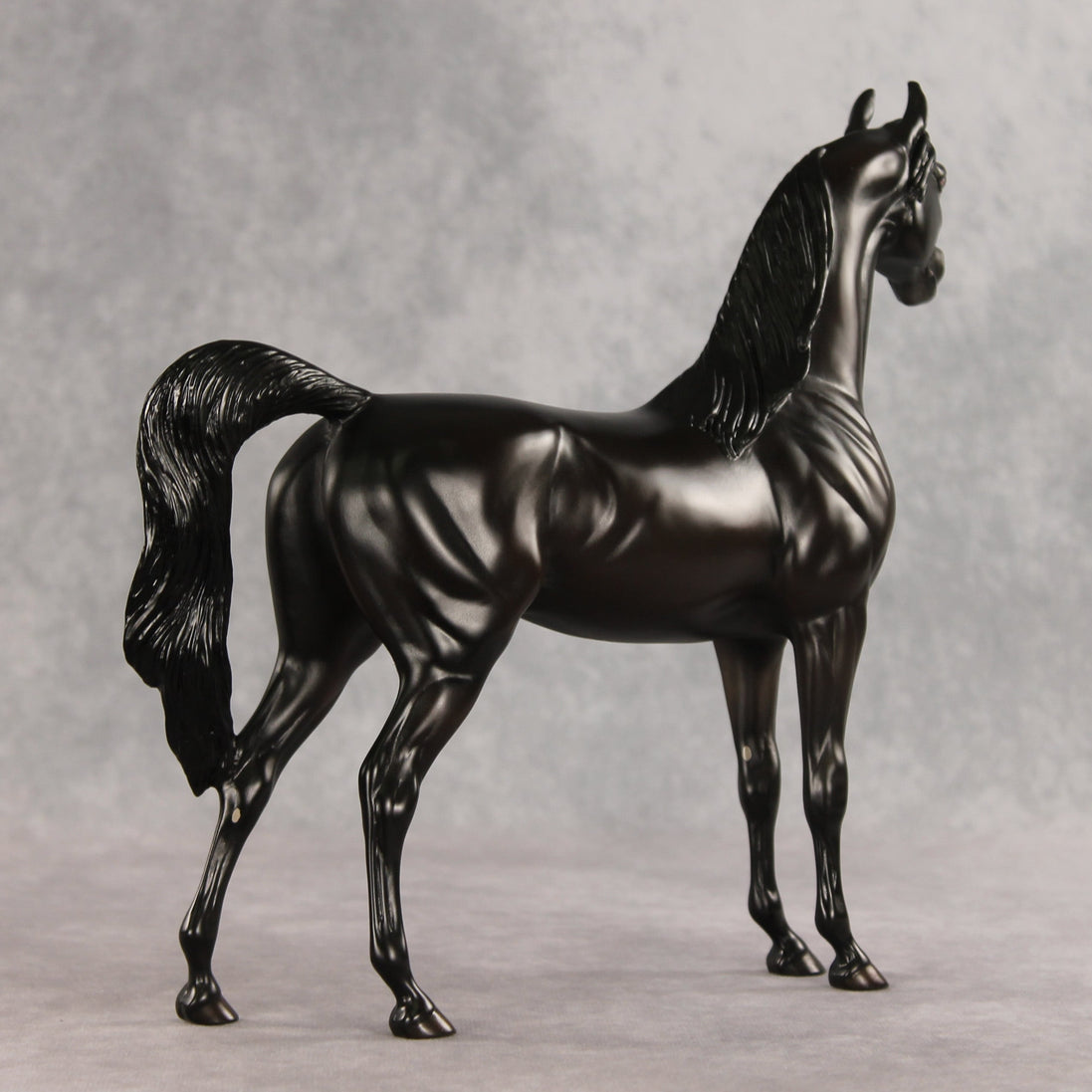 In Darkness OOAK Arabian Stallion by Ellen Robbins VV26