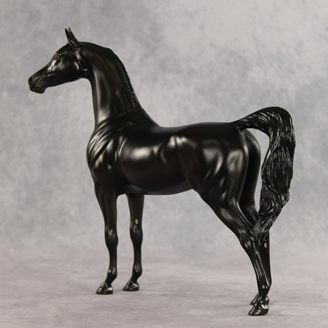 In Darkness OOAK Arabian Stallion by Ellen Robbins VV26
