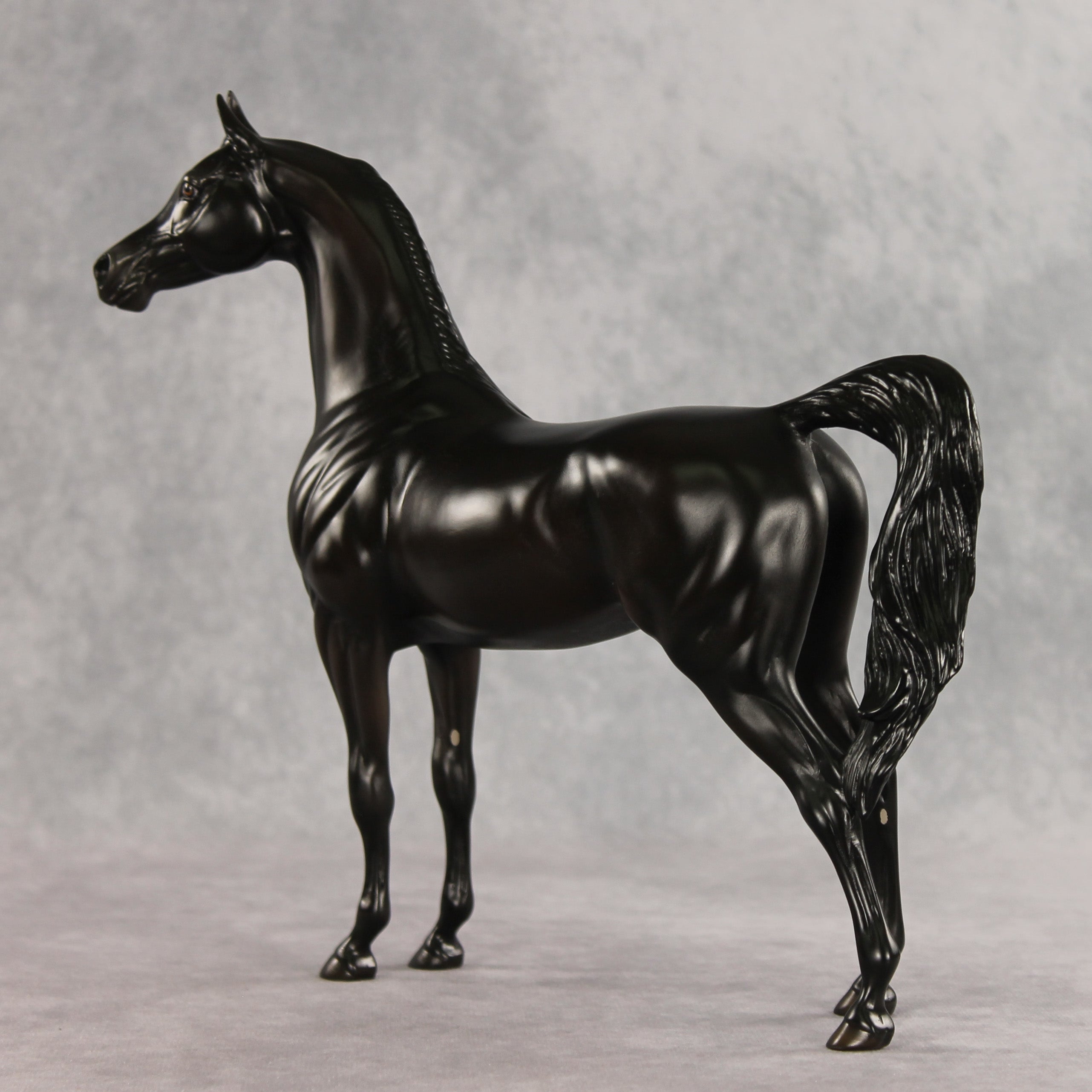 In Darkness OOAK Arabian Stallion by Ellen Robbins VV26