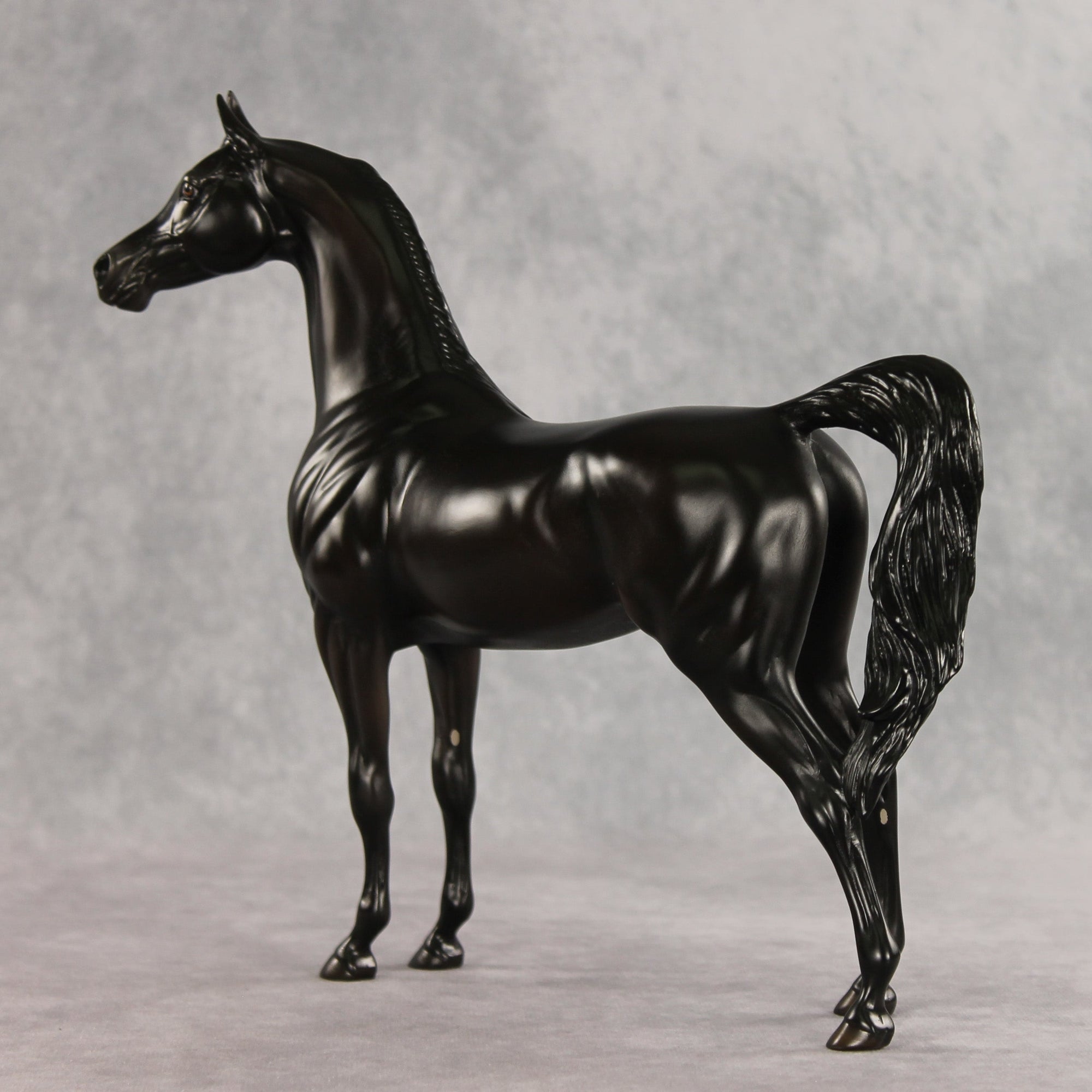 In Darkness OOAK Arabian Stallion by Ellen Robbins VV26