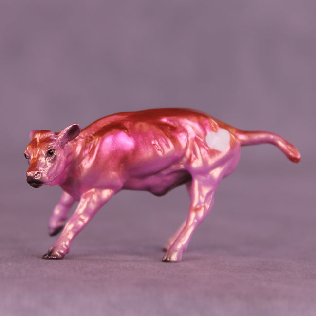 Independence OOAK Chip Cow by Erin Corbett VV26