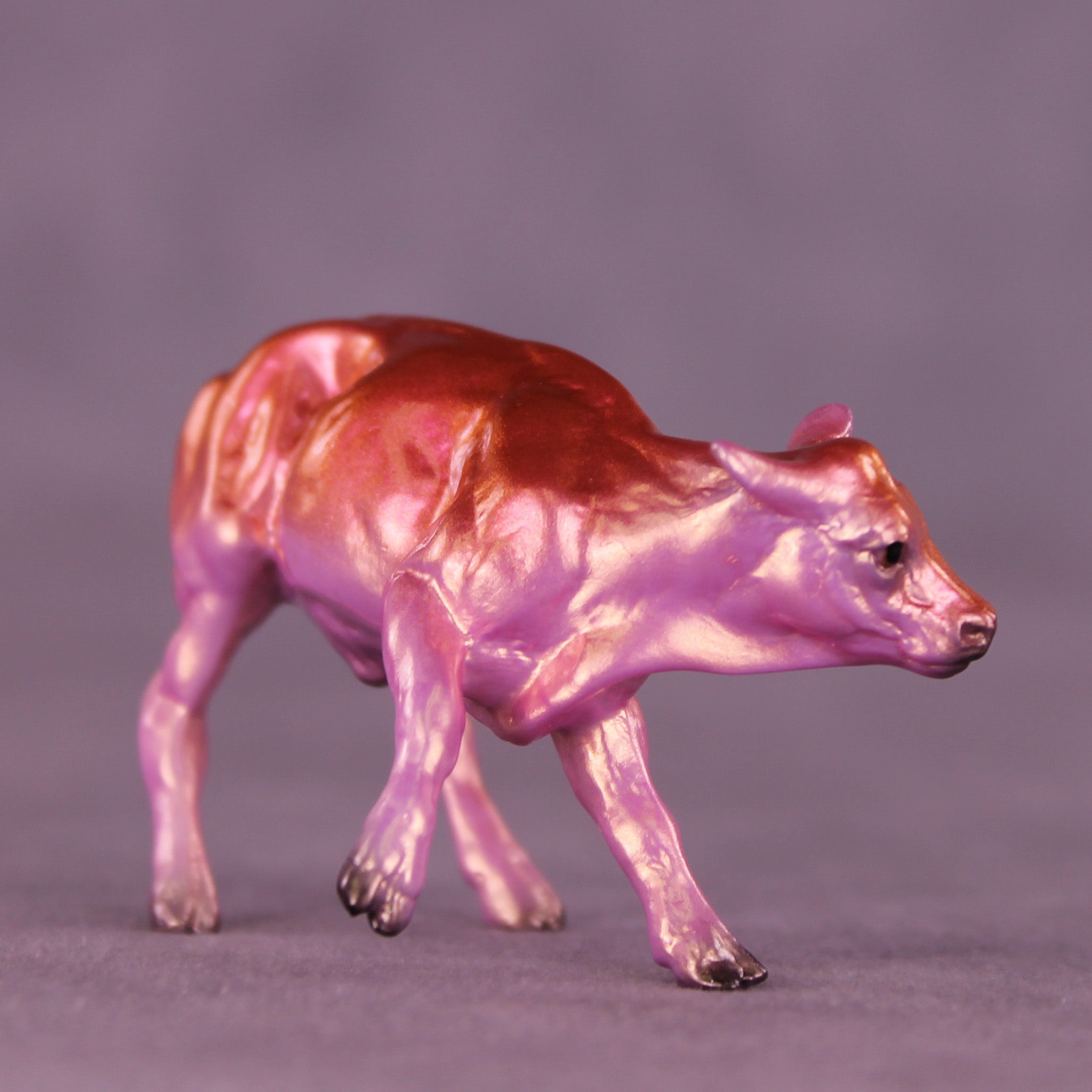 Independence OOAK Chip Cow by Erin Corbett VV26