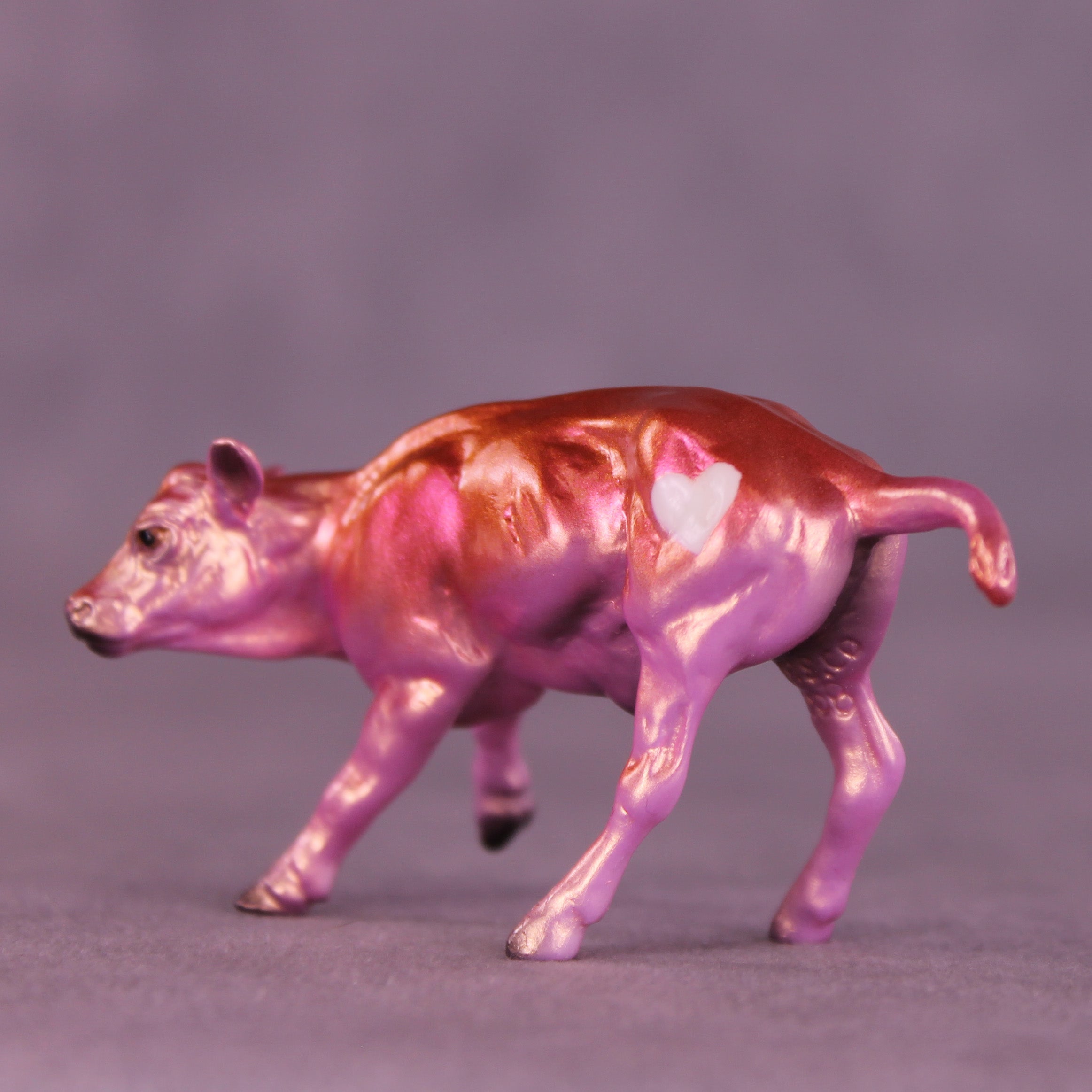 Independence OOAK Chip Cow by Erin Corbett VV26
