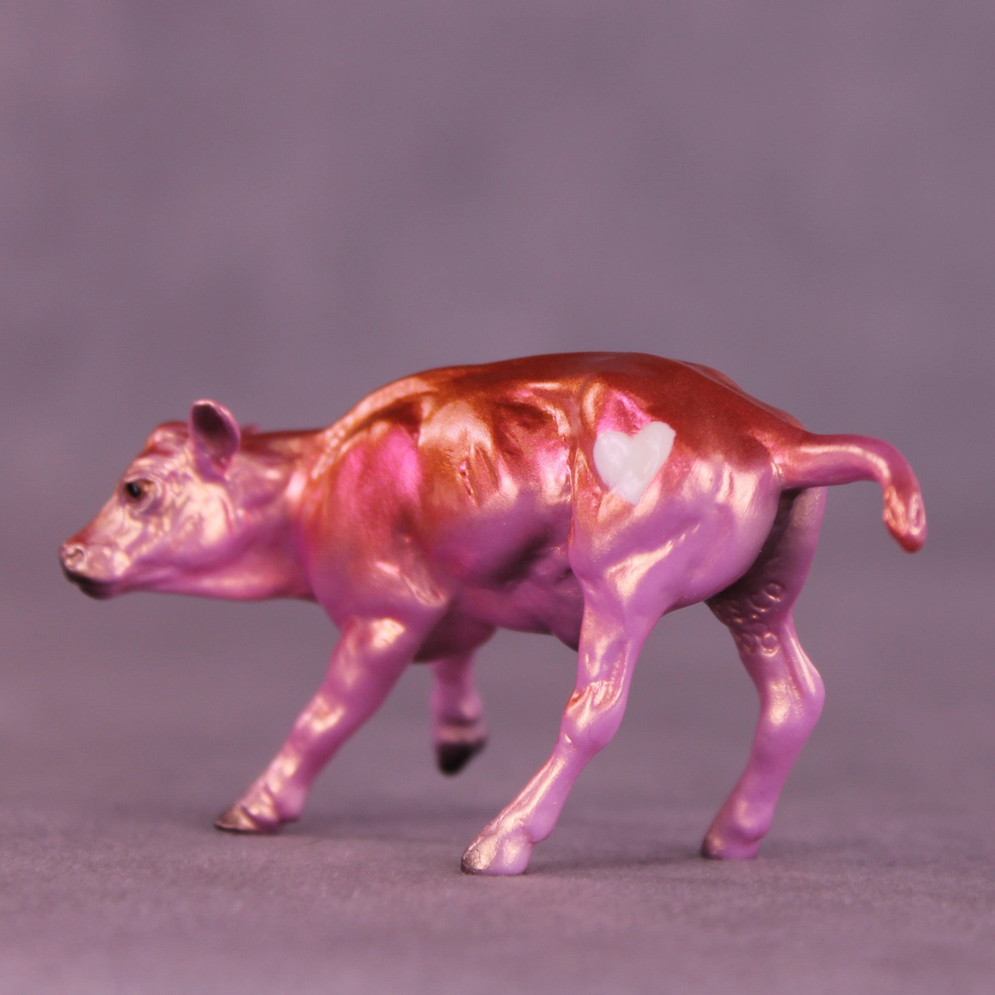 Independence OOAK Chip Cow by Erin Corbett VV26