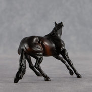 It Happened One Summer OOAK Chip Cutting Horse by Anna Rieck EQ26