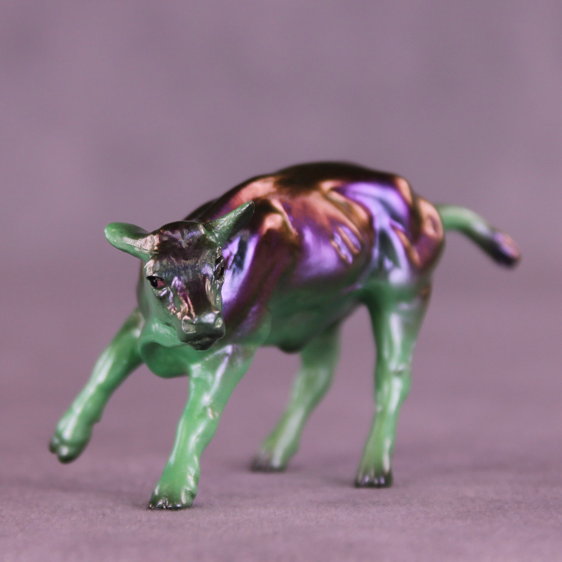 J-Name OOAK Chip Cow by Erin Corbett VV26
