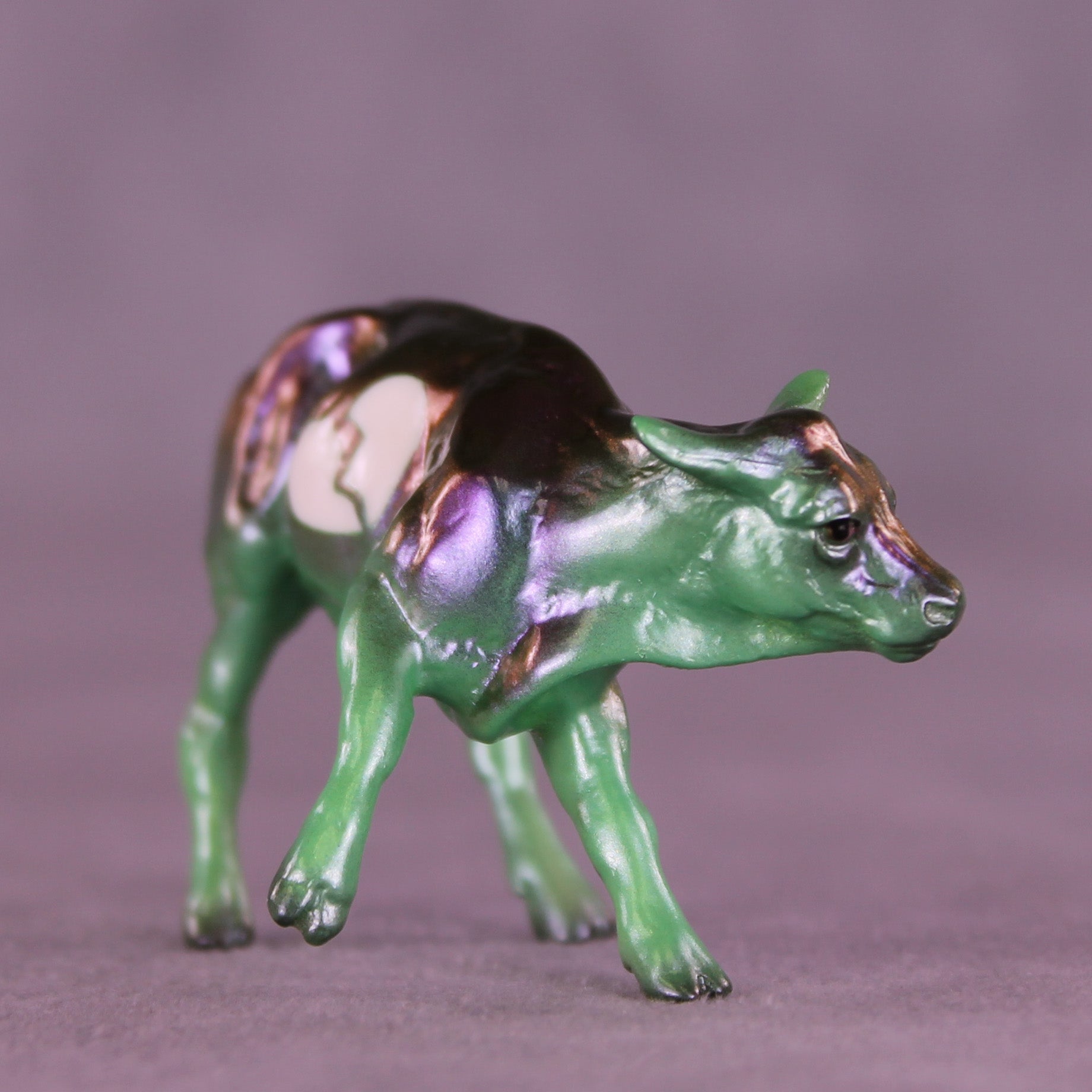J-Name OOAK Chip Cow by Erin Corbett VV26
