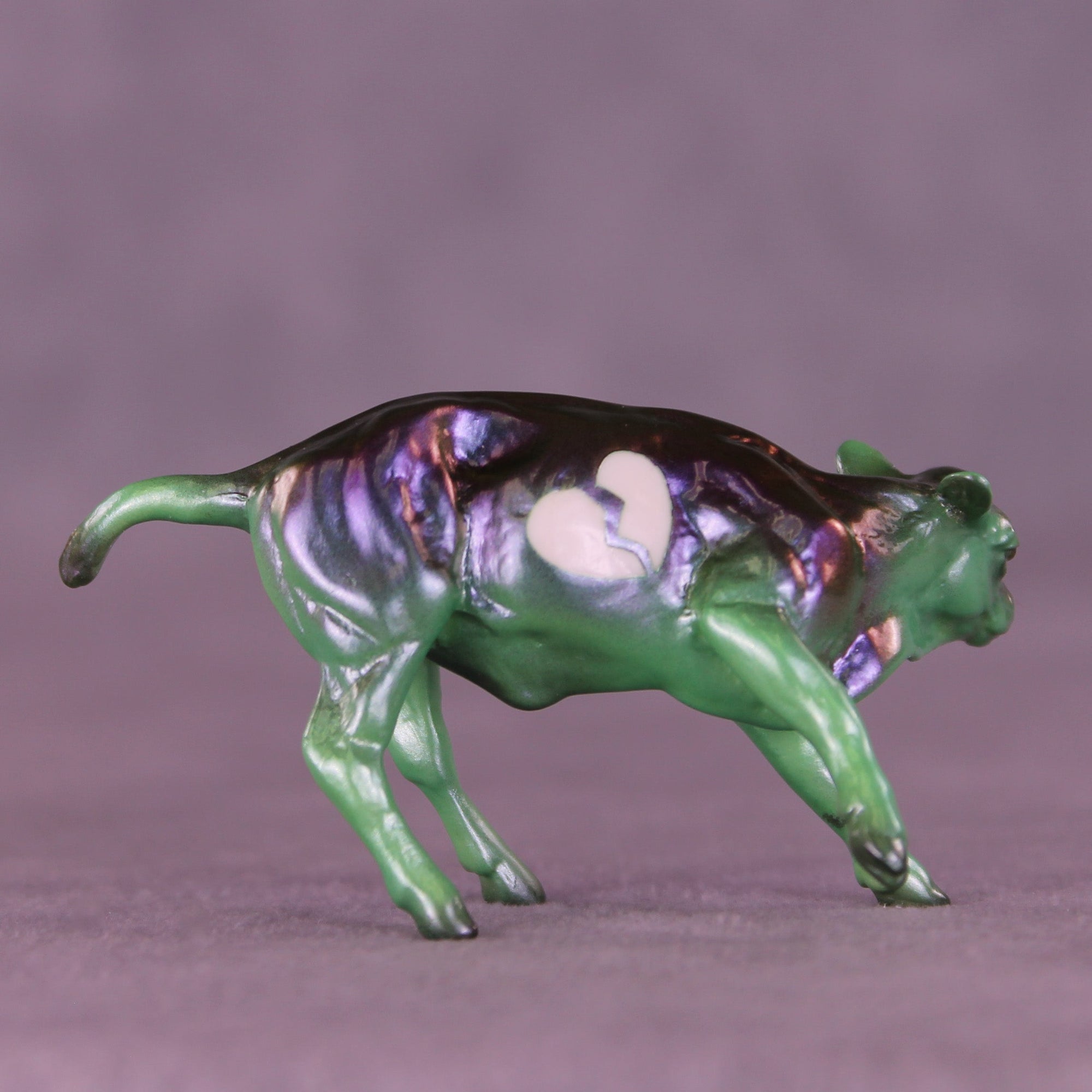 J-Name OOAK Chip Cow by Erin Corbett VV26