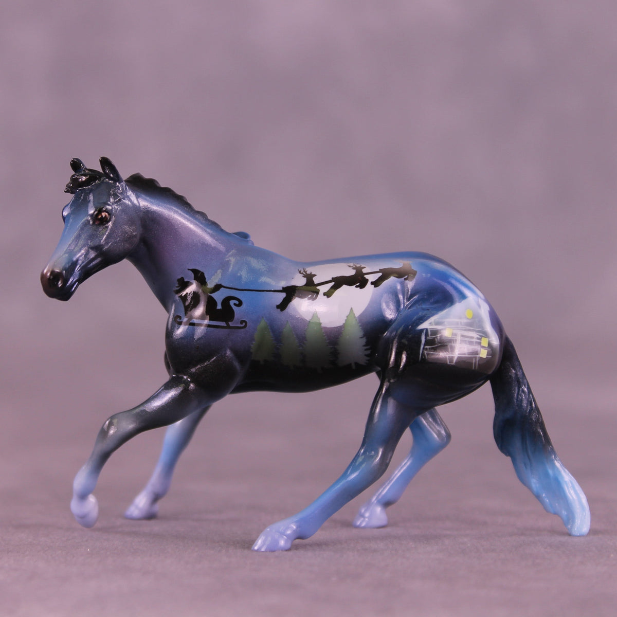 Jingle Sprout OOAK Chip Cutting Horse by Enrique Duarte HS25
