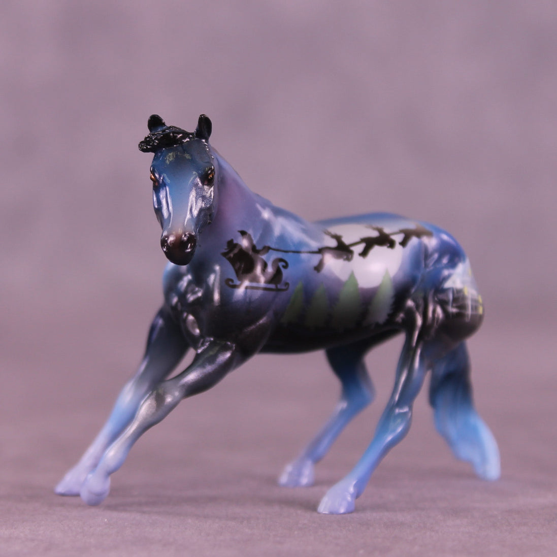 Jingle Sprout OOAK Chip Cutting Horse by Enrique Duarte HS25
