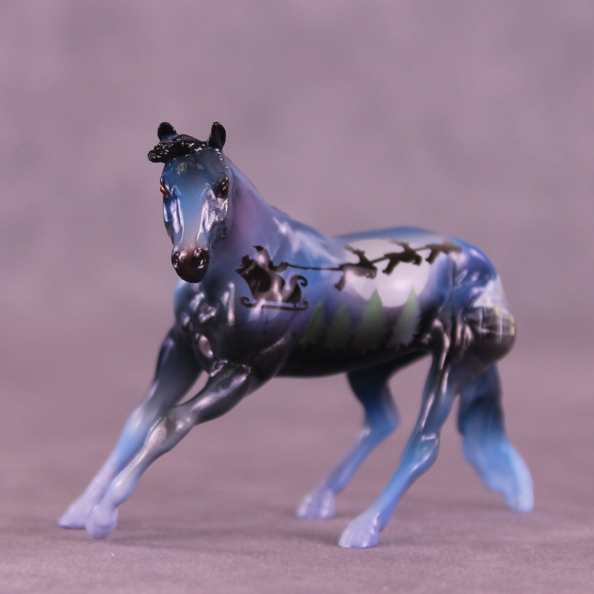 Jingle Sprout OOAK Chip Cutting Horse by Enrique Duarte HS25