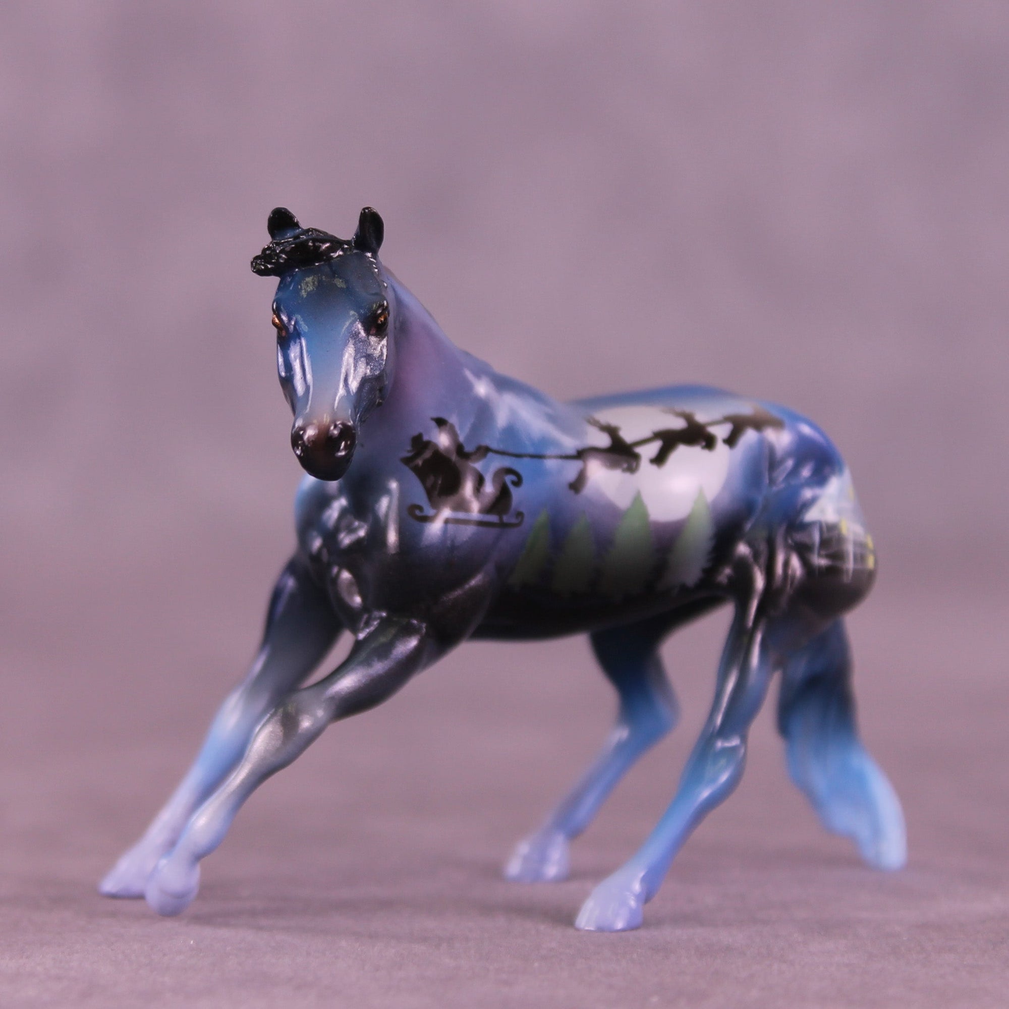 Jingle Sprout OOAK Chip Cutting Horse by Enrique Duarte HS25