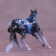 Jingle Sprout OOAK Chip Cutting Horse by Enrique Duarte HS25