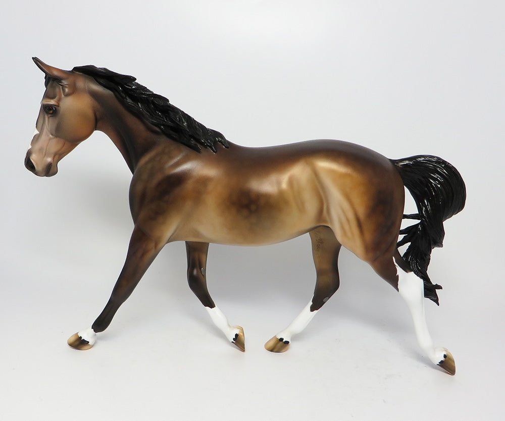 JUSTICE~OOAK DAPPLE BUCKSKIN PALOUSE BY DQ EQ 2017