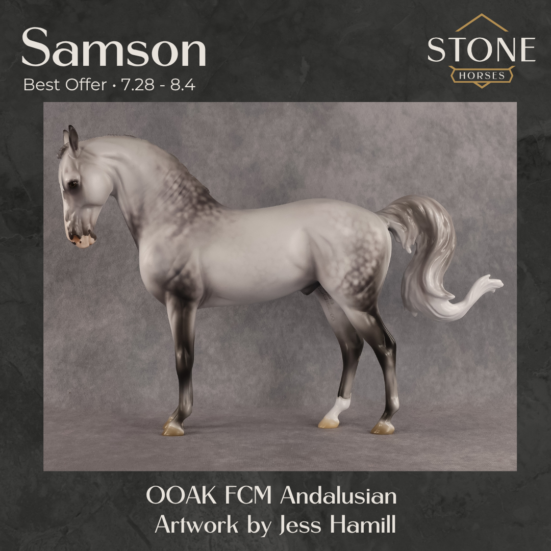 Samson OOAK FCM Andalusian by Jess Hamill Best Offer 7.28.2026