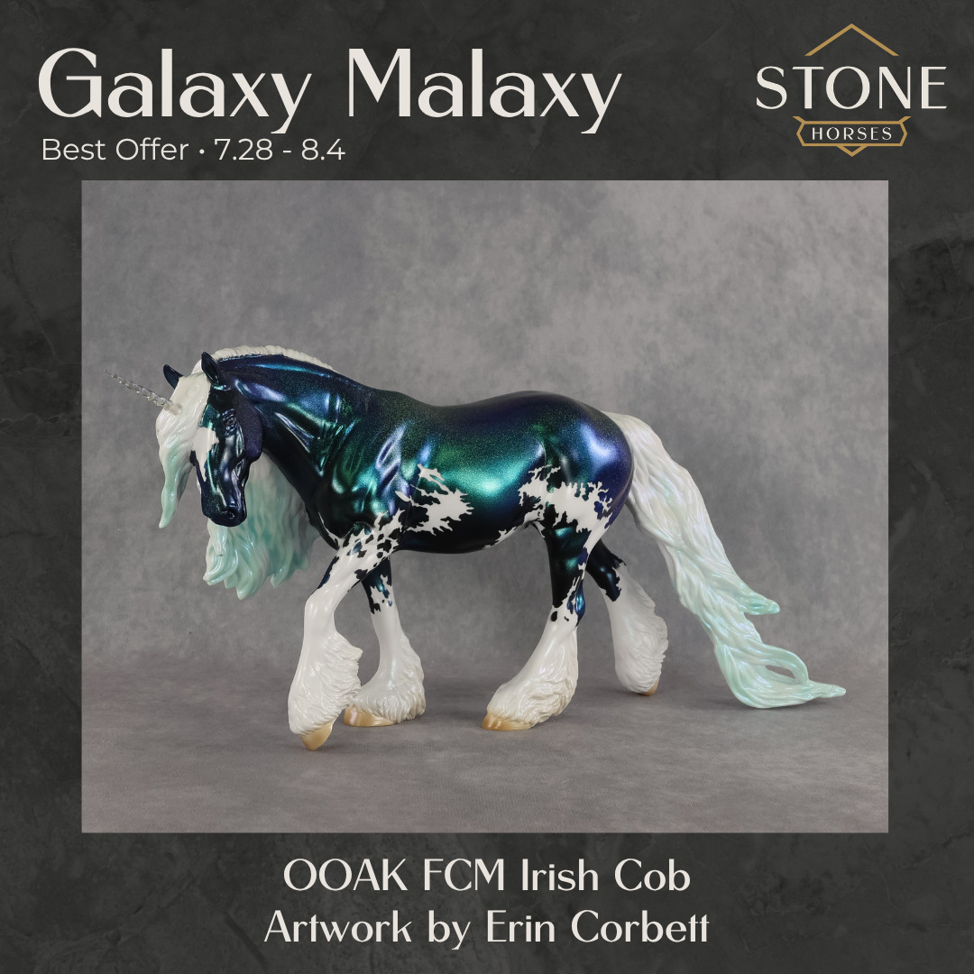 Galaxy Malaxy OOAK FCM Irish Cob by Erin Corbett Best Offer 7.28.2026