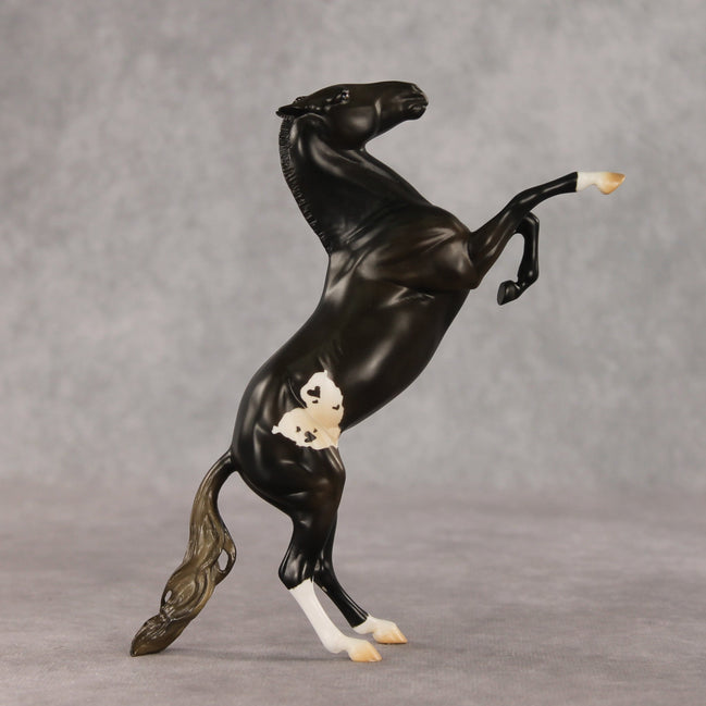 Kiss Me OOAK FCM Pebble Mustang by Anna Rieck VV26