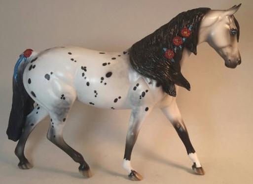 LADYBUG - OOAK Appaloosa Pony
