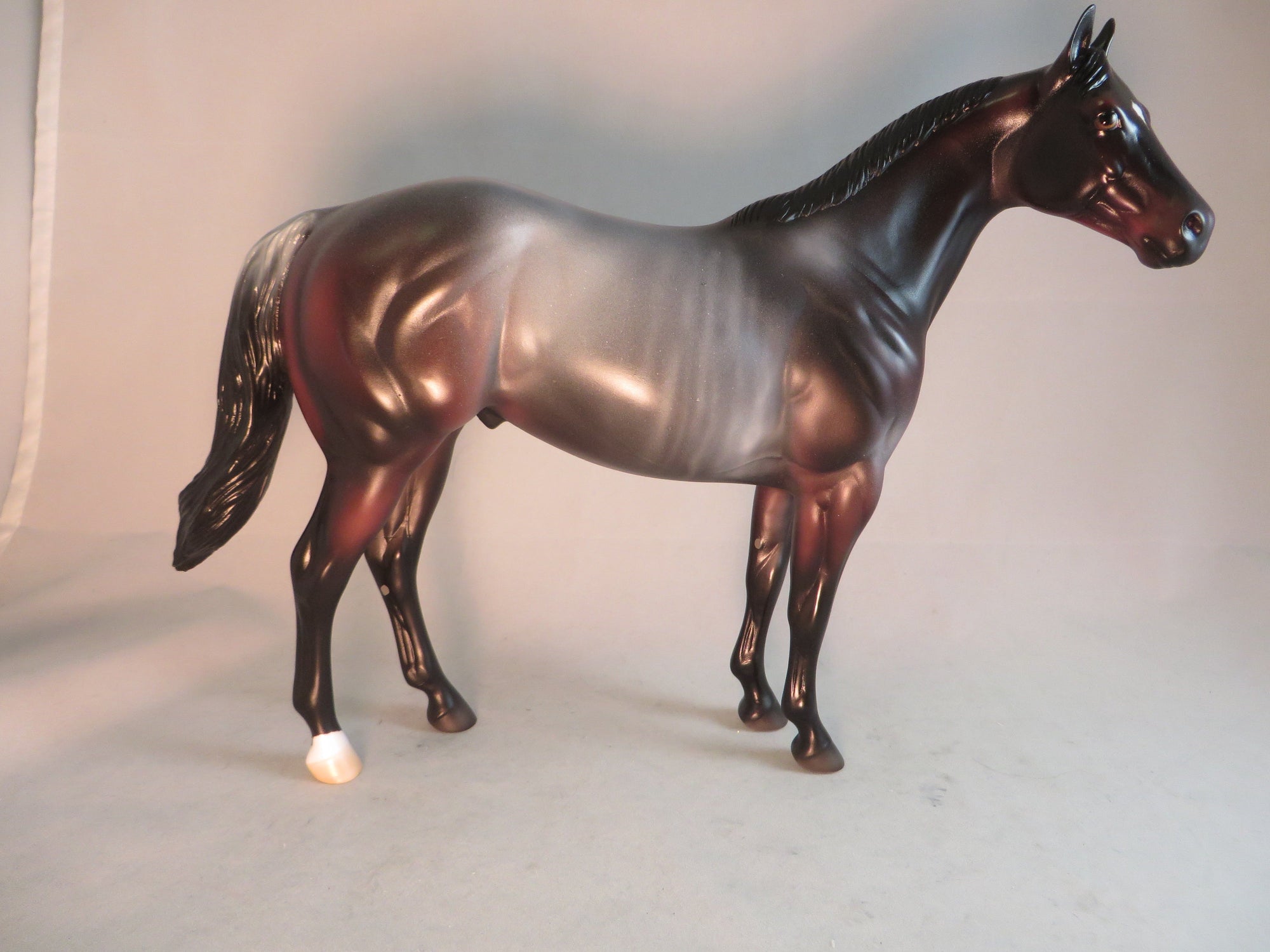 JULIANA'S JET - Bay Roan Stock Horse Model