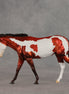 Left on Red OOAK FCM Pebble Mule  by Dawn Quick VV26