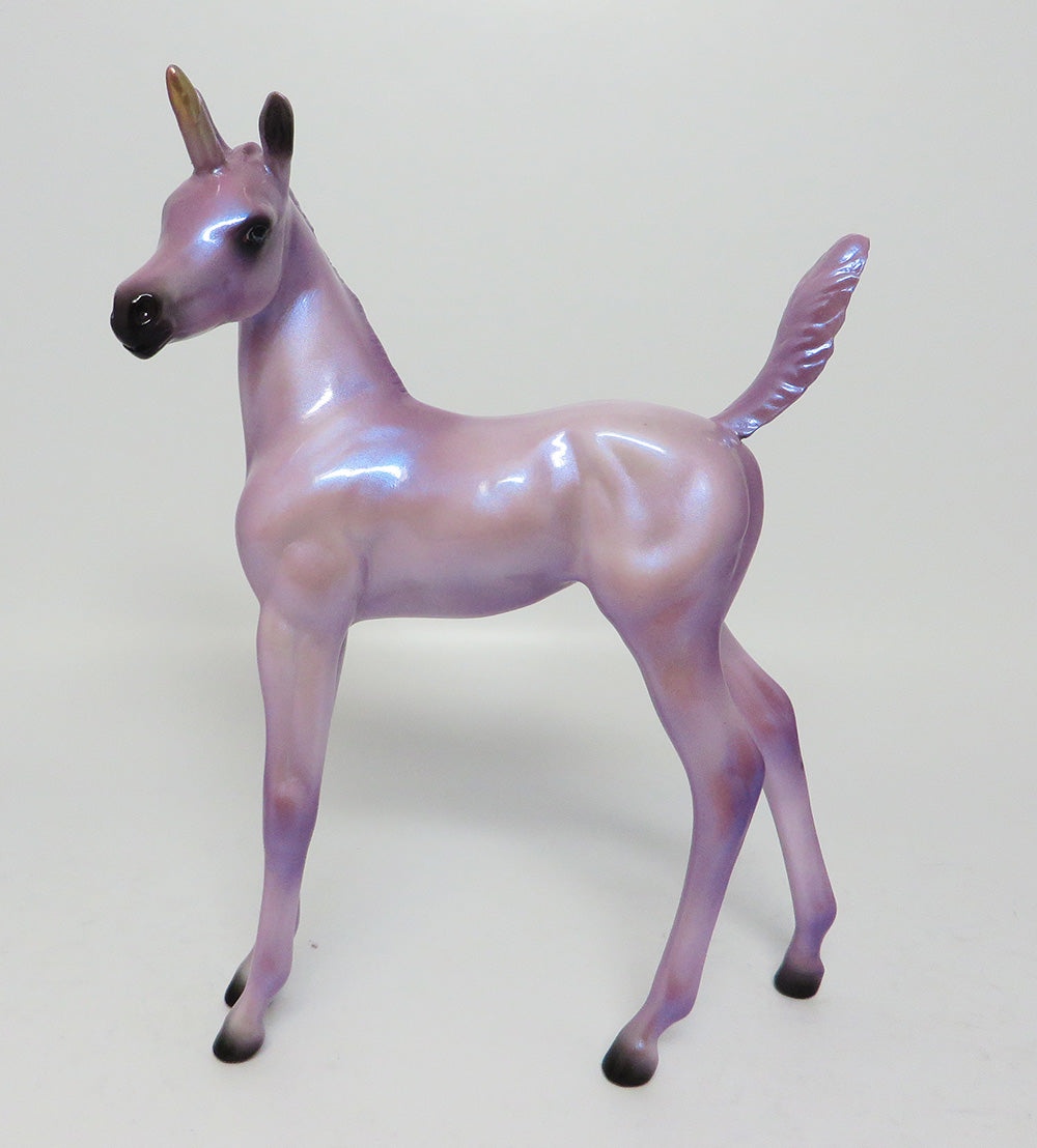 LILAC-OOAK LAVENDER UNICORN EQ 2017