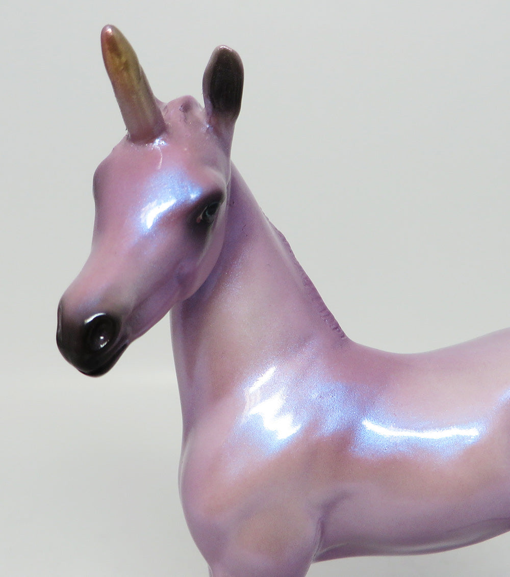 LILAC-OOAK LAVENDER UNICORN EQ 2017