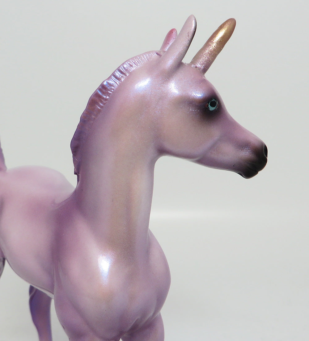 LILAC-OOAK LAVENDER UNICORN EQ 2017