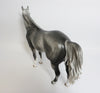 LITE BRITE-OOAK DAPPLE GREY ISH MODEL HORSE BY SHERYL LEISURE WHS 17