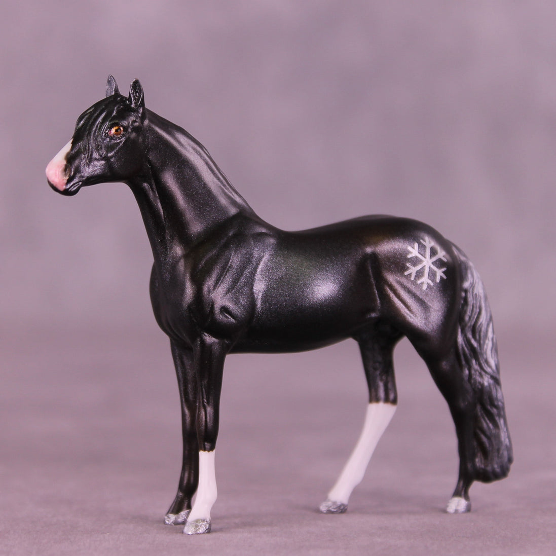 Lost in the Snow OOAK Chip Andalusian by Anna Rieck HS25