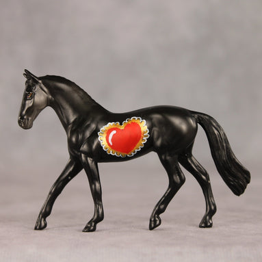 Love Notes OOAK Chip Warmblood by Dawn Quick VV26