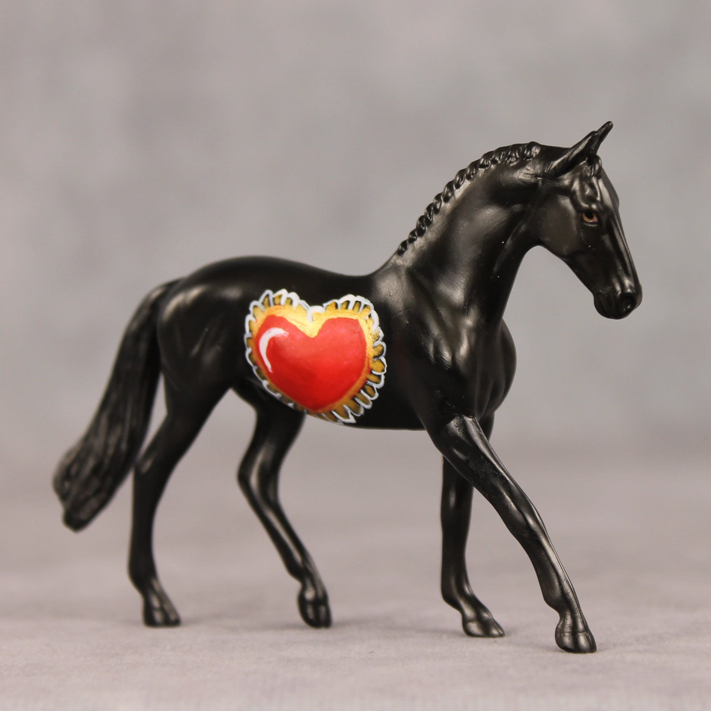 Love Notes OOAK Chip Warmblood by Dawn Quick VV26