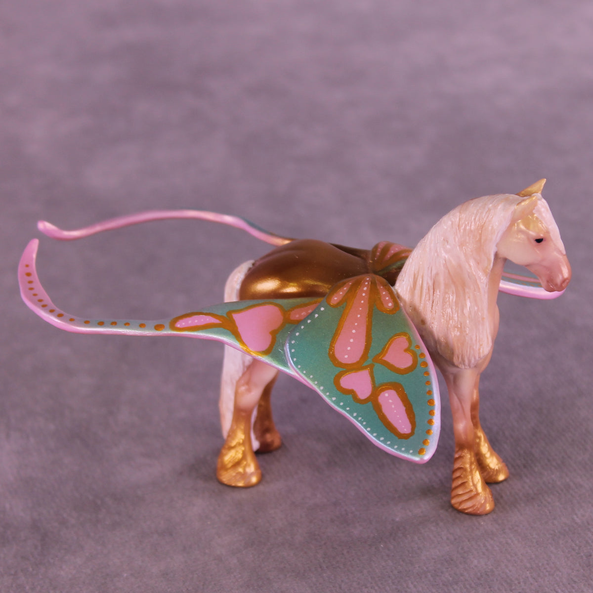 Lunar OOAK EFCM Chip Standing Drafter by Kristen Cermele GS26