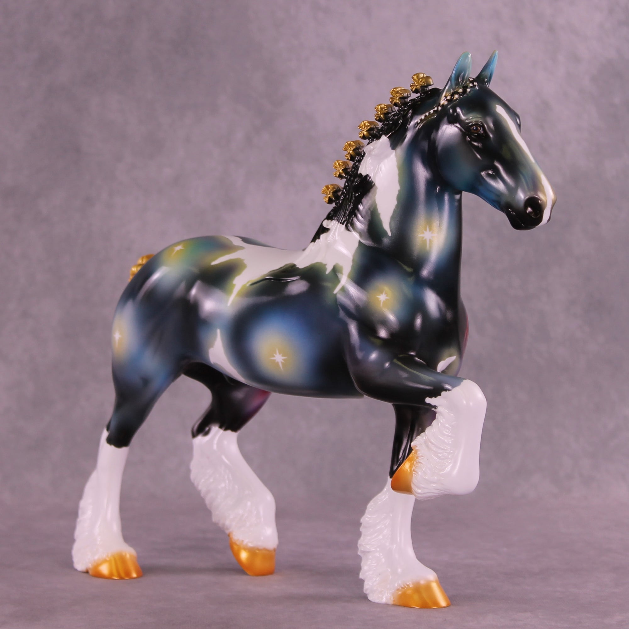 Magical Smile OOAK Trotting Drafter by Enrique Duarte HS25